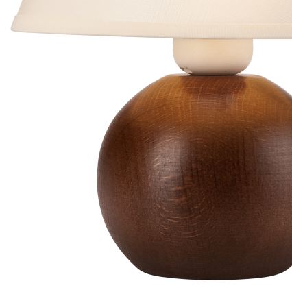 Lampada da tavolo JUTA 1xE27/60W/230V faggio