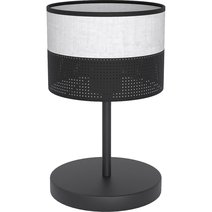 Lampada da tavolo KARBON 1xE27/15W/230V nera/grigia