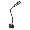 Lampada da tavolo LED+CCT dimmerabile con clip CLIP LED/7,5W/230V 3000/4200/5000K nera