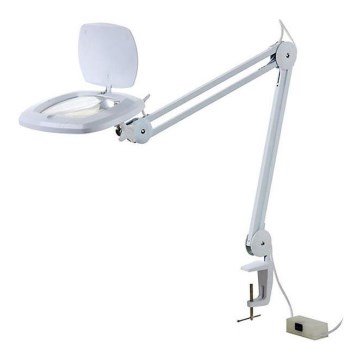 Lampada da tavolo LED con lente d'ingrandimento LED/7W/230V 6500K bianco