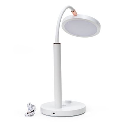 Lampada da tavolo LED dimmerabile AURA LED/10W/230V 3700/4200K CRI 97 bianco