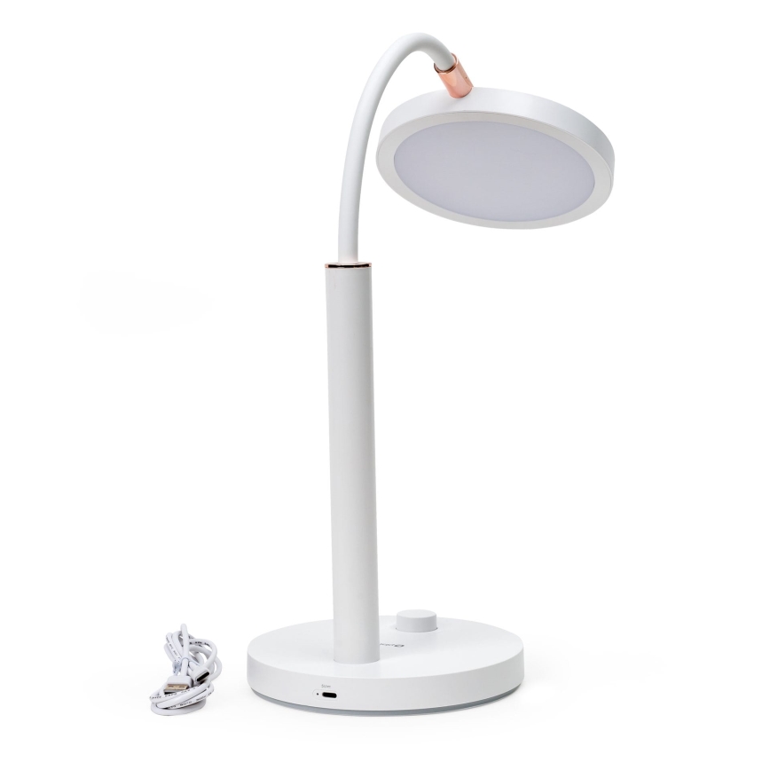 Lampada da tavolo LED dimmerabile AURA LED/10W/230V 3700/4200K CRI 97 bianco