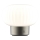 Lampada da tavolo LED dimmerabile con funzione Touch LATTE LED/1,8W/5V USB 2000 mAh cromo opaco/bianco