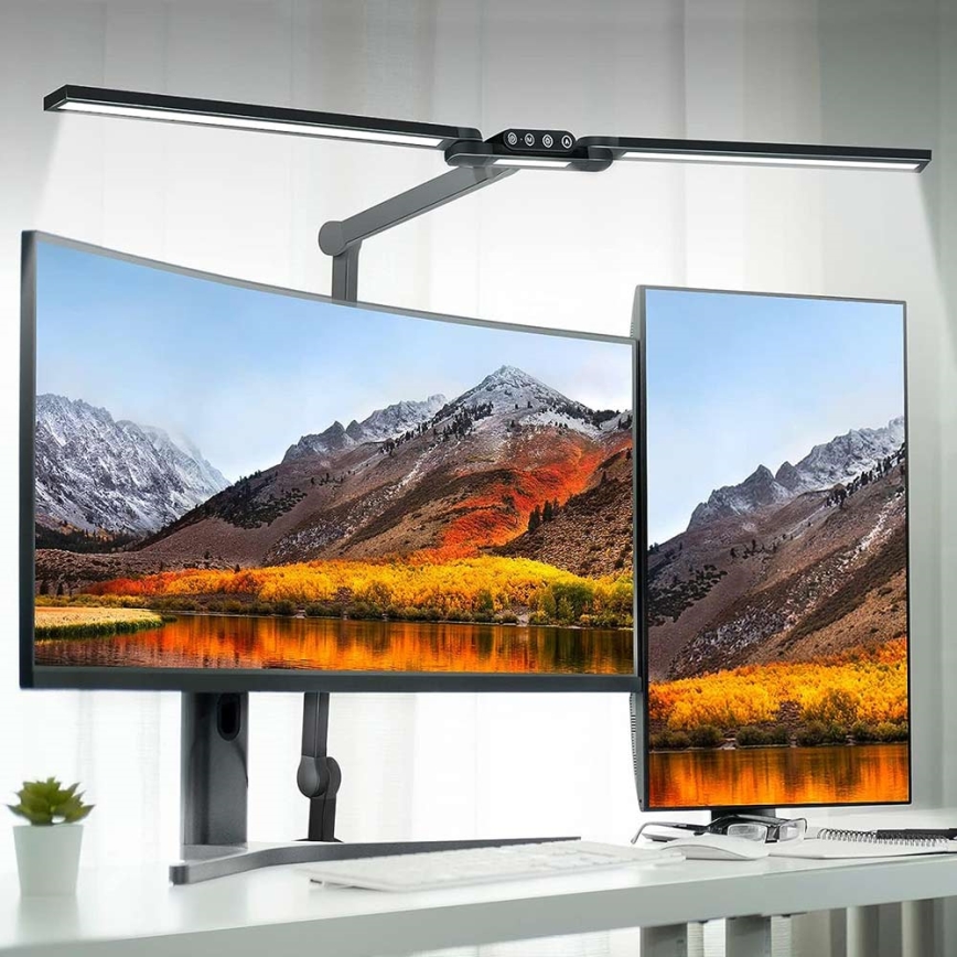 LED Dimmerabile touch flessibile lampada da tavolo POINTIQ LED/24W/230V 3000-6500K CRI 92 nero
