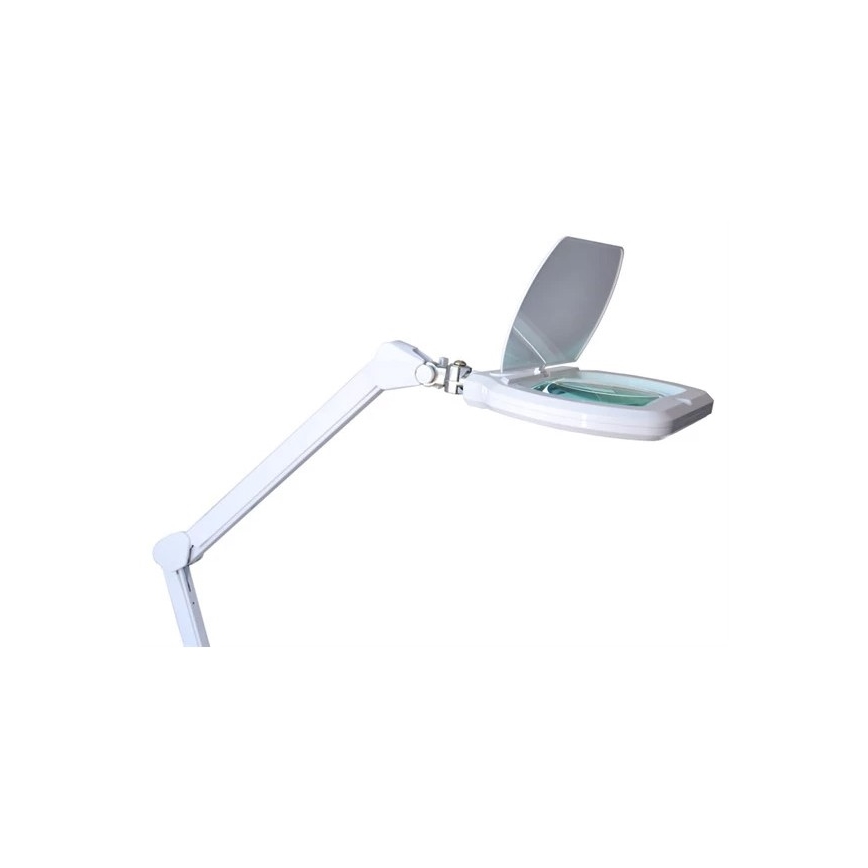 Lampada da tavolo LED dimmerabile con lente d'ingrandimento LED/12W/230V bianca