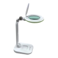 Lampada da tavolo LED dimmerabile con lente d'ingrandimento LED/7W/230V 6500K bianco