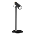 Lampada da tavolo LED dimmerabile con senza fili Qi di ricarica TIT LED/12W/230V nero