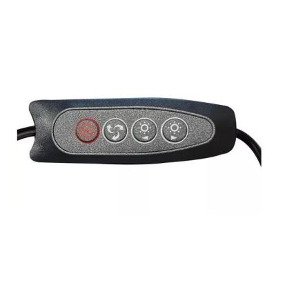 Lampada da tavolo LED dimmerabile con una lente d'ingrandimento LED/6W/5V 3000K/4000K/6000K nero