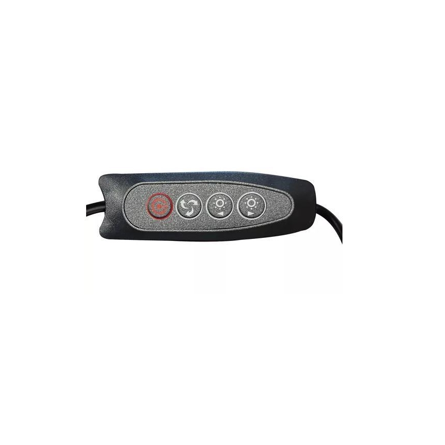 Lampada da tavolo LED dimmerabile con una lente d'ingrandimento LED/6W/5V 3000K/4000K/6000K nero