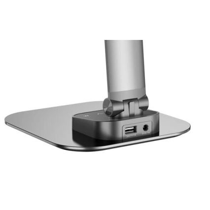 Lampada da tavolo LED dimmerabile con USB LED/7,5W/230V 3000K/4000K/5500K antracite