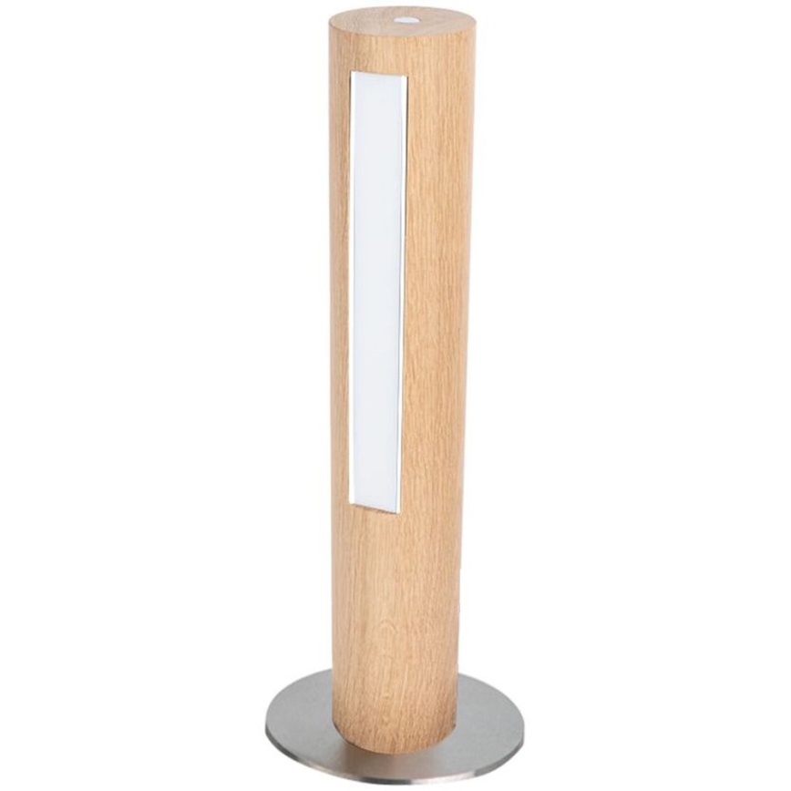 Lampada da tavolo LED dimmerabile CONOR LED/9W/230V quercia
