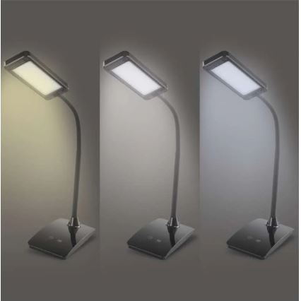 Lampada da tavolo LED dimmerabile EDDY LED/6W/230V 3000/4500/6800K nera