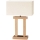 Lampada da tavolo LED dimmerabile HAKON 1xE27/40W+ 2xLED/7,5W/230V 55 cm quercia