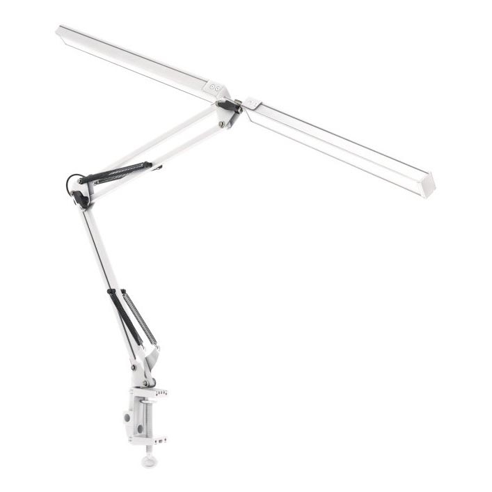 Lampada da tavolo LED dimmerabile TENUIX DUO 2xLED/14W/230V 3000-6000K bianco