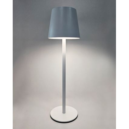 Lampada da tavolo LED dimmerabile con touch LED/5W/5V USB 1200 mAh bianca