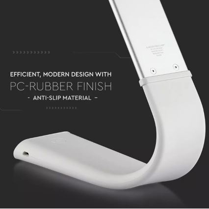 Lampada da tavolo LED flessibile dimmerabile LED/6,5W/5V 2000 mAh 3000K/4500K/6000K