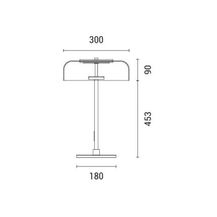 Lampada da tavolo LED LED/8W/230V 3000K
