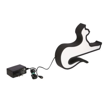Lampada da tavolo LED per bambini CAT LED/13W/230V nera