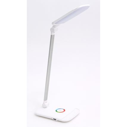 Lampada da tavolo LED RGB dimmerabile con touch LED/18W/230V + USB