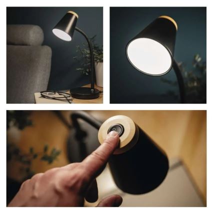 Lampada da tavolo LED TARA LED/4,5W/230V 4000K nera