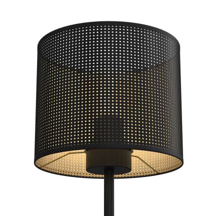 Lampada da tavolo LOFT SHADE 1xE27/60W/230V diametro 18 cm nero/oro