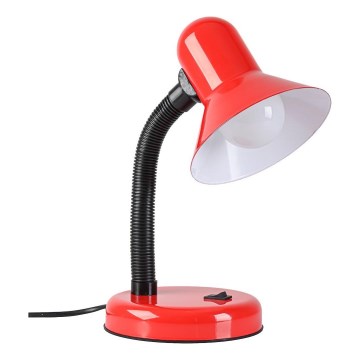 Lampada da tavolo MENTOR 1xE27/15W/230V rossa