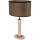 Lampada da tavolo MERCEDES 1xE27/40W/230V 60 cm marrone/quercia