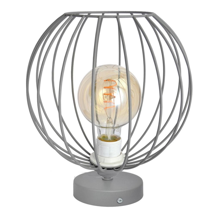 Lampada da tavolo MERCURE 1xE27/15W/230V grigio