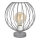 Lampada da tavolo MERCURE 1xE27/15W/230V grigio