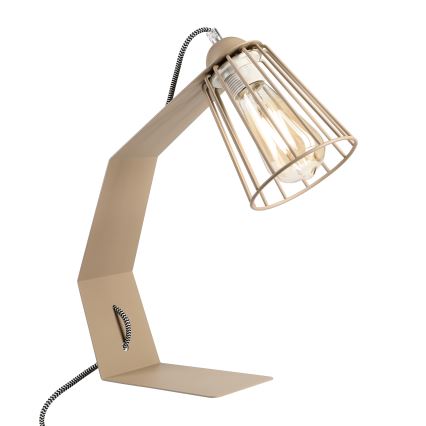 Lampada da tavolo NANDO 1xE27/15W/230V beige