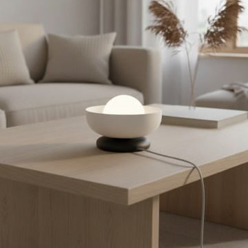 Lampada da tavolo OZZY 1xG9/8W/230V grigia