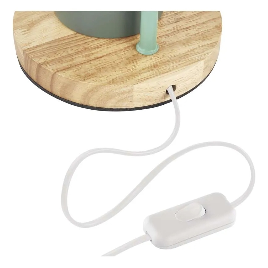 Lampada da tavolo POPPY 1xE27/25W/230V verde