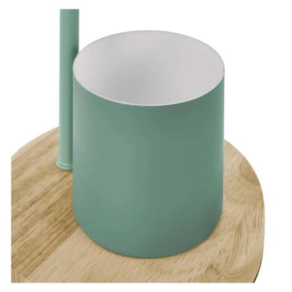 Lampada da tavolo POPPY 1xE27/25W/230V verde