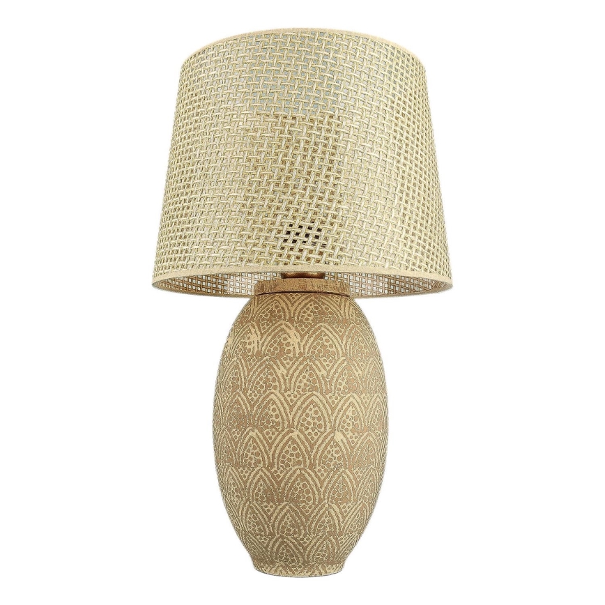 Lampada da tavolo RAMZES 1xE27/40W/230V dorata
