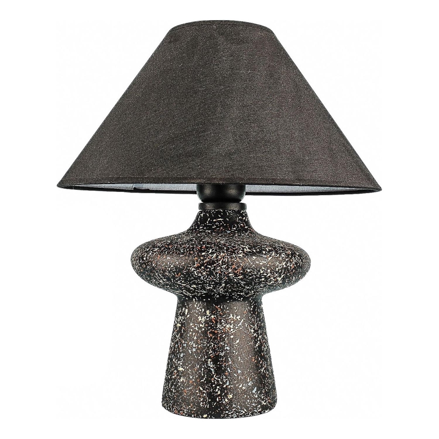 Lampada da tavolo RAMZES 1xE27/40W/230V nera