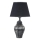 Lampada da tavolo RAMZES 1xE27/40W/230V nero/argento