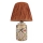 Lampada da tavolo RAMZES 1xE27/40W/230V, paralume in rafia