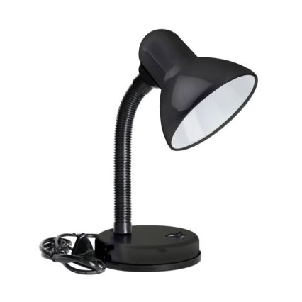 Lampada da tavolo SMIESZEK 1xE27/40W/230V nero