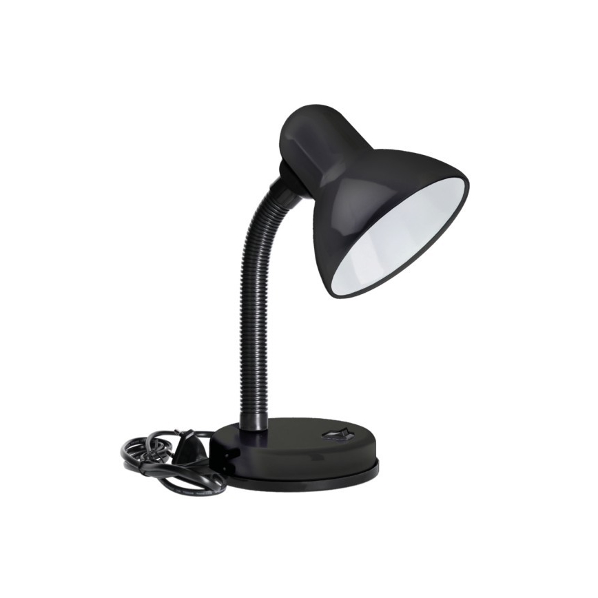 Lampada da tavolo SMIESZEK 1xE27/40W/230V nero