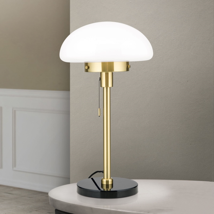 Lampada da tavolo SPARTA 1xE27/40W/230V oro/nero