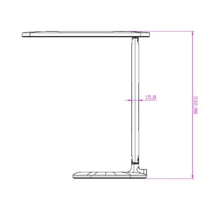 Lampada da tavolo touch LED Dimmerabile NAOMI LED/5W/230V 3000-6500K