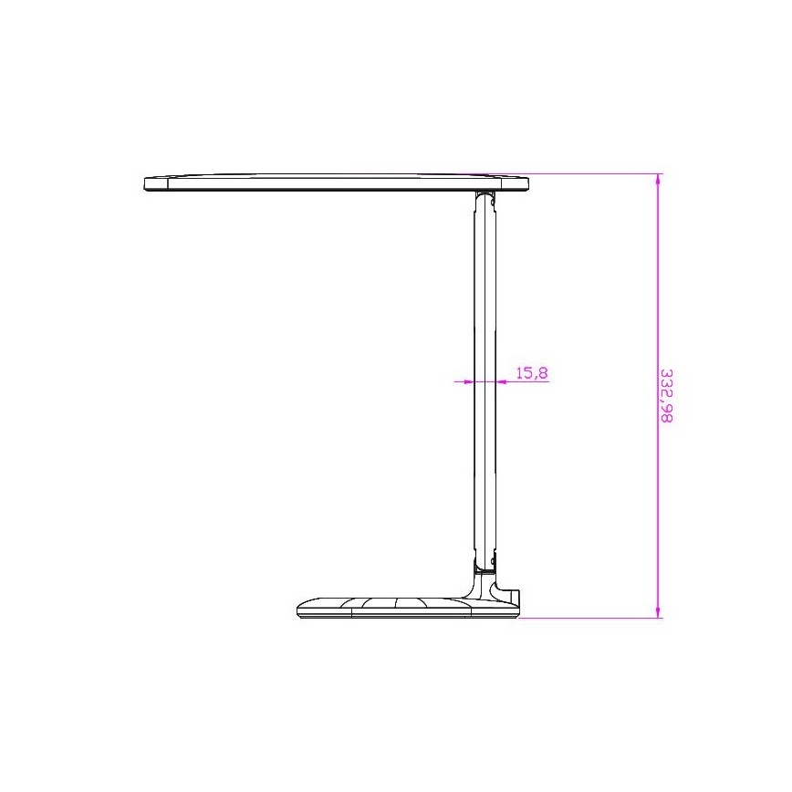 Lampada da tavolo touch LED Dimmerabile NAOMI LED/5W/230V 3000-6500K