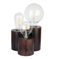 Lampada da tavolo VINCENT 3xE27/15W/230V faggio