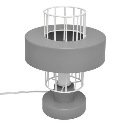 Lampada da tavolo VOLTA 1xE27/15W/230V grigio