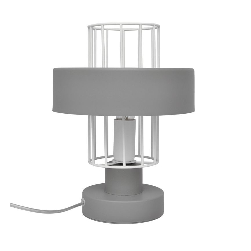 Lampada da tavolo VOLTA 1xE27/15W/230V grigio