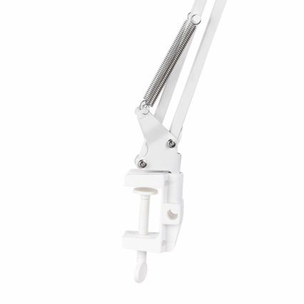 Lampada da tavolo WORKER 1xE27/10W/230V bianco