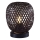 Lampada da tavolo ZANZIBAR 1xE27/20W/230V diametro 18 cm bambù