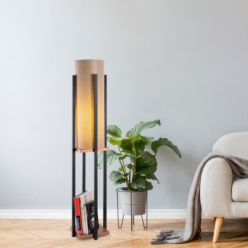 Lampada da terra 1xE27/40W/230V beige