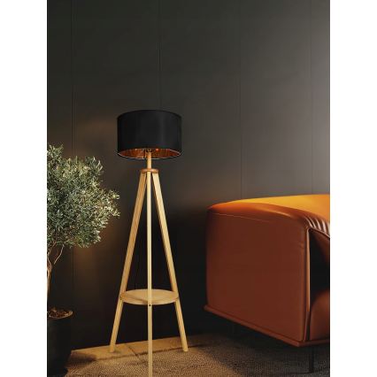Lampada da terra 1xE27/40W/230V nera
