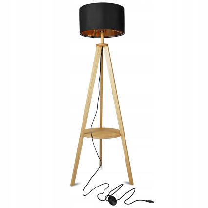 Lampada da terra 1xE27/40W/230V nera